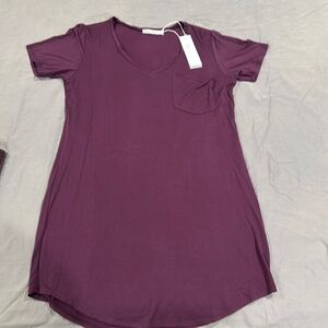 Another Love T-shirt dress. Size large. NWT